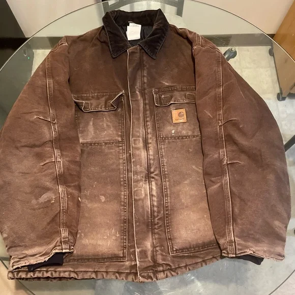 ジャケット・アウター carhatt damage faded traditional jacket Vintage Carhartt Jacket Fade: 1999 to Today | TikTok